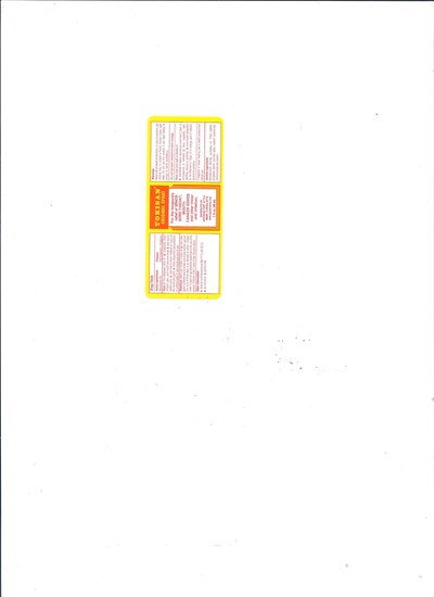 Label (Tokisan Throat Spray 1 Oz. Label 001)